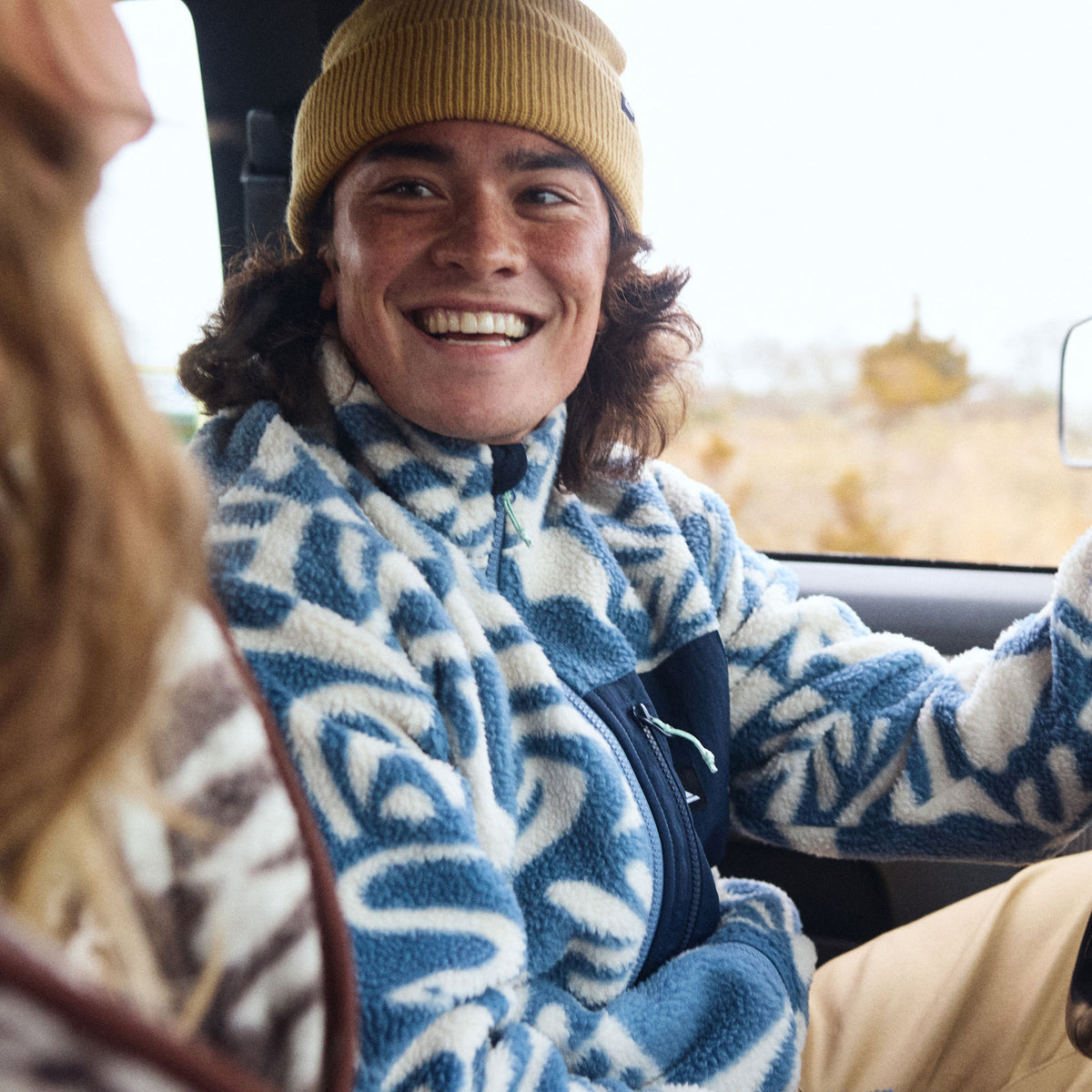 OUTLET】Quiksilver メンズ CLEAN COAST FZ ジャケット アウター フリース