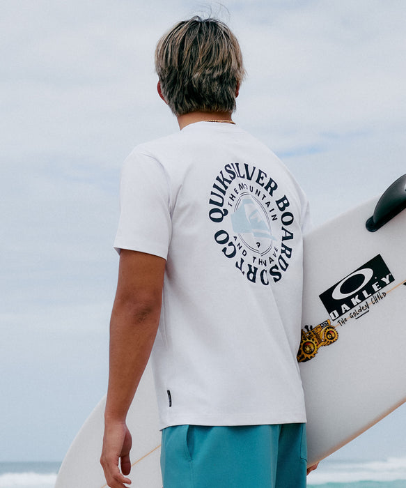 QUIKSILVER メンズ TOO FINE FB SS 半袖Tシャツ 速乾 UPF50+ ストレッチ【2026年夏モデル】
