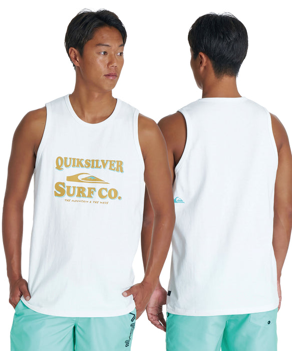 シシクイ　タンクトップ QUIKSILVER メンズ SURF CO TANK タンクトップ レギュラーフィット