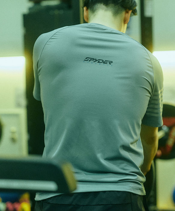SPYDER メンズ ROUND NECK SHORT T-SHIRTS Tシャツ 【2026年春夏モデル】