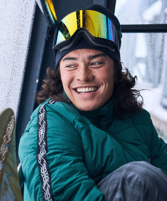 QUIKSILVER メンズ PUFF THE DRAGON スノージャケット ショート丈