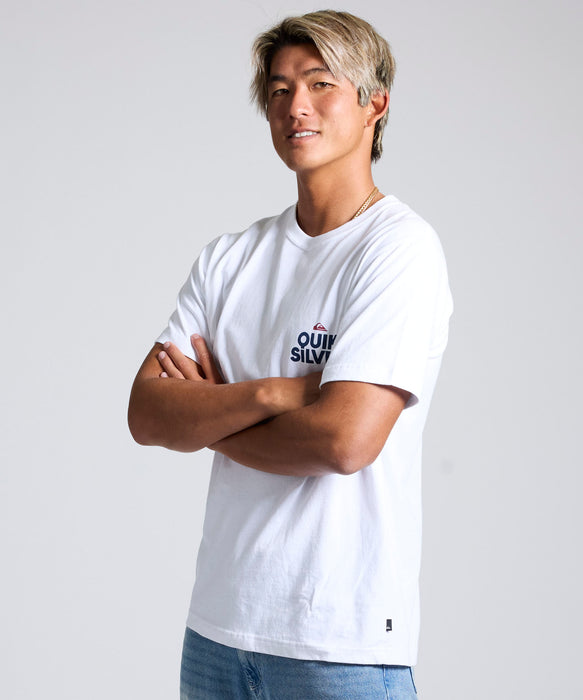 QUIKSILVER メンズ PG FUNDAMENTAL RIDE ST Tシャツ 【2026年春夏モデル】