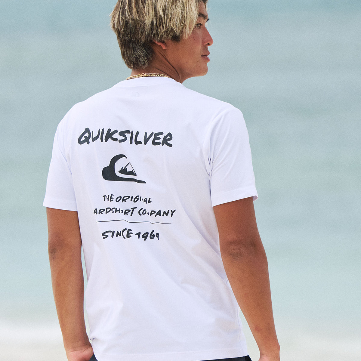 QUIKSILVER メンズ HAND DRAWN SS サーフTシャツ 速乾 【2026年春夏