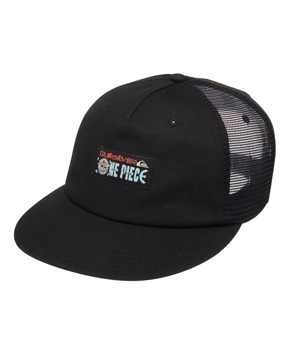 ONE PIECE X QUIKSILVER】 OPQS DRIFTER TRUCKER メンズ キャップ