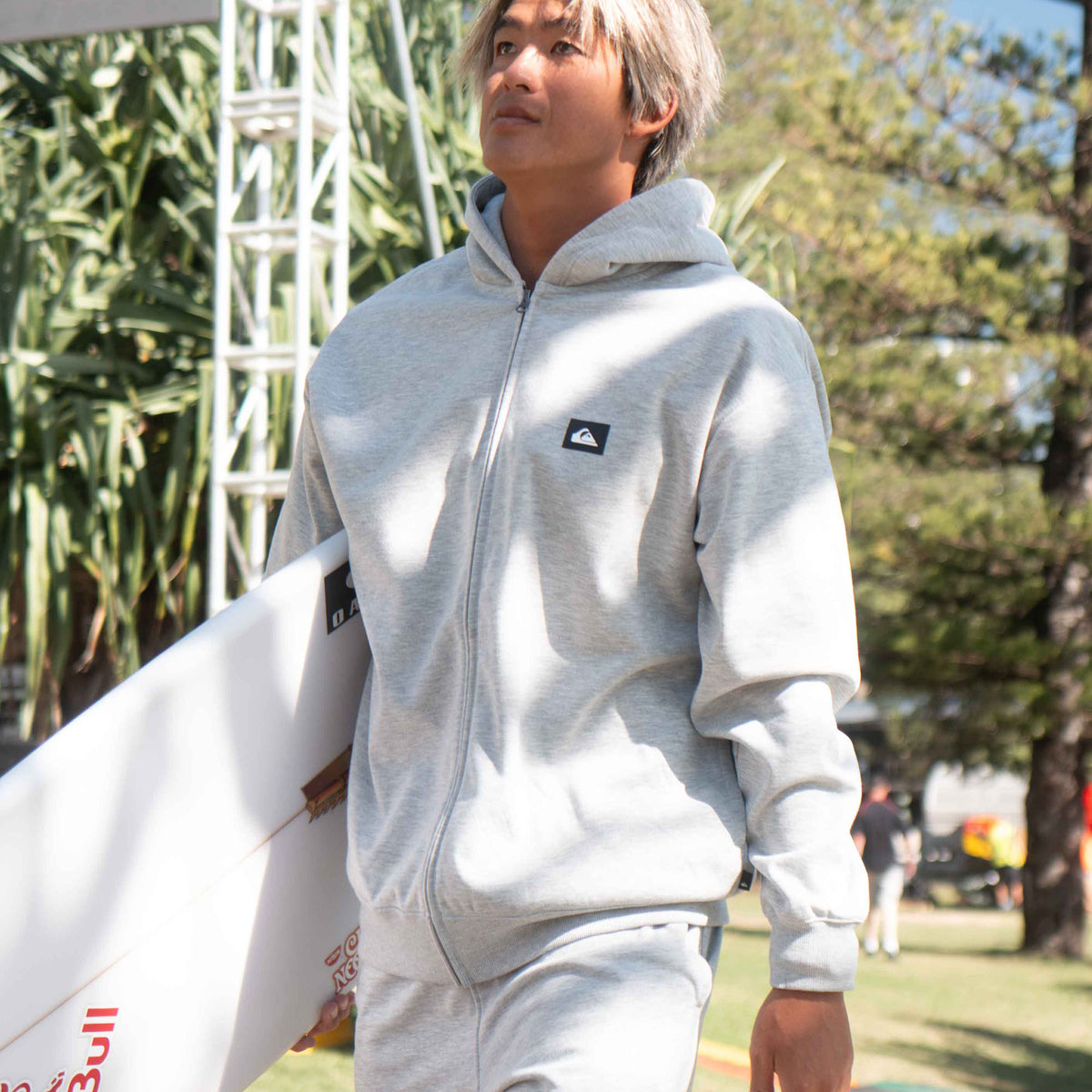 Quiksilver メンズ WR ICON OF SURF ZIP PK フーディ パーカー 防風 撥