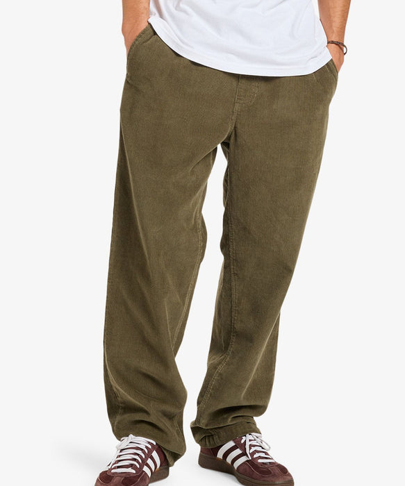Quiksilver メンズ TAXER REGULAR CORD PANT コーデュロイパンツ