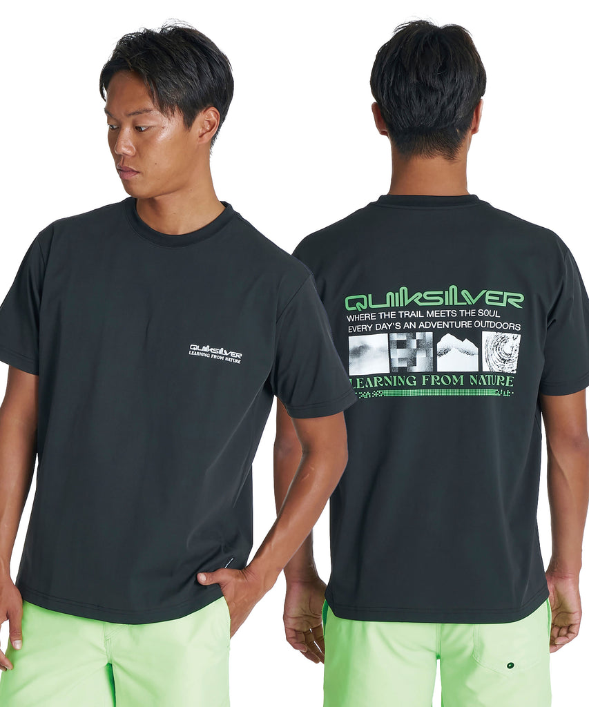 QUIKSILVER Tシャツ OUTLET】QUIKSILVER メンズ QS UNION SS 半袖Tシャツ 接触冷感 速乾
