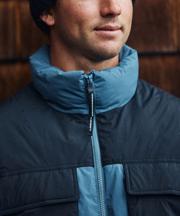 Quiksilver メンズ STAY PUFF JACKET 中綿ジャケット ジップハンド