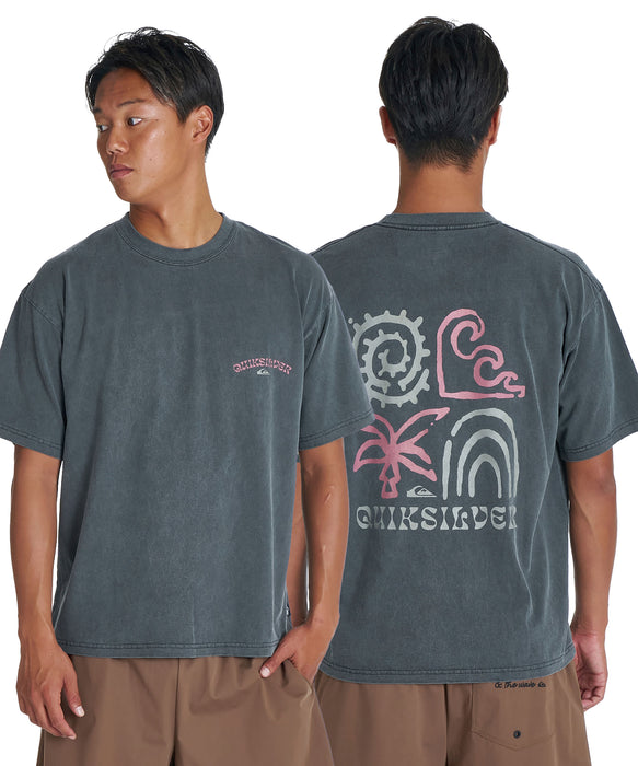 QUIKSILVER メンズ URBAN NOMAD ST 半袖Tシャツ ルーズフィット【2026