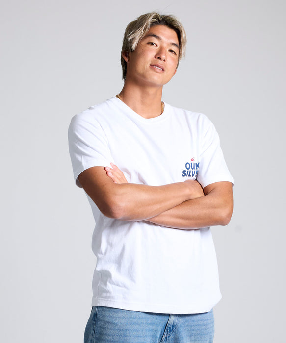QUIKSILVER メンズ PG FUNDAMENTAL RIDE ST Tシャツ 【2026年春夏モデル】