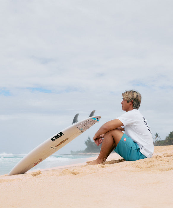 QUIKSILVER メンズ TOO FINE FB SS 半袖Tシャツ 速乾 UPF50+ ストレッチ【2026年夏モデル】