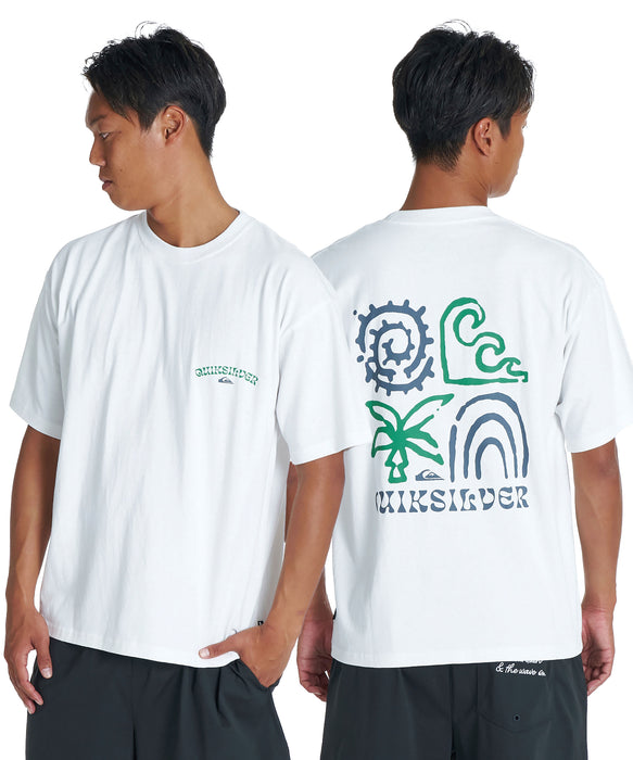 QUIKSILVER メンズ URBAN NOMAD ST 半袖Tシャツ ルーズフィット【2026年夏モデル】
