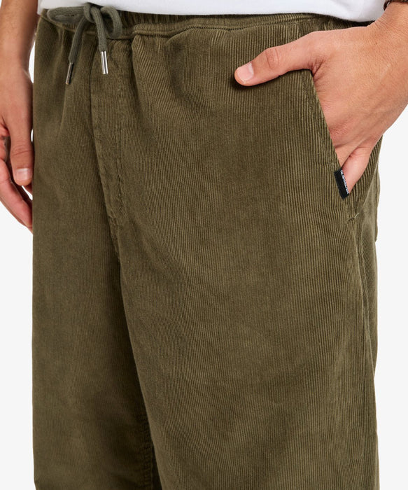 【OUTLET】Quiksilver メンズ TAXER REGULAR CORD PANT コーデュロイパンツ