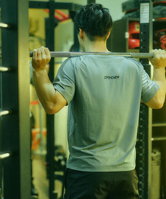 SPYDER メンズ ROUND NECK SHORT T-SHIRTS Tシャツ 【2026年春夏モデル】
