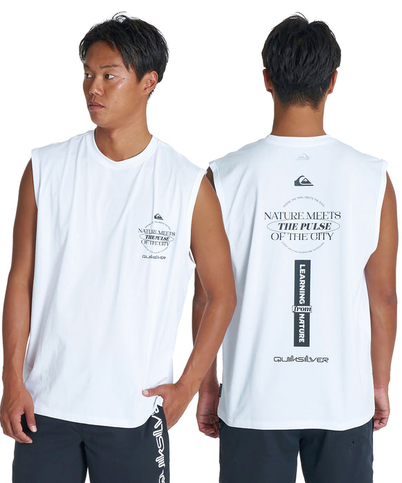 QUIKSILVER メンズ QS MEETS SLY タンクトップ 速乾 UPF50+ ストレッチ【2026年夏モデル】