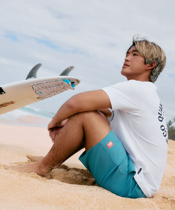 QUIKSILVER メンズ SOLID VOLLEY 19NB ジャムボードショーツ 4WAY