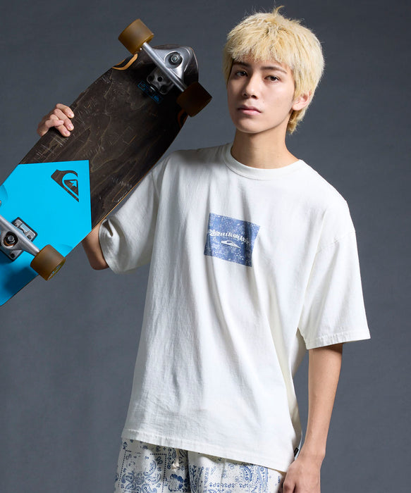 QUIKSILVER メンズ/ユニセックス MERCURY PAISLEY BOX ST 半袖Tシャツ