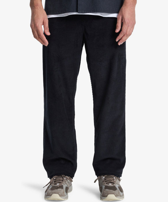 【OUTLET】Quiksilver メンズ TAXER REGULAR CORD PANT コーデュロイパンツ