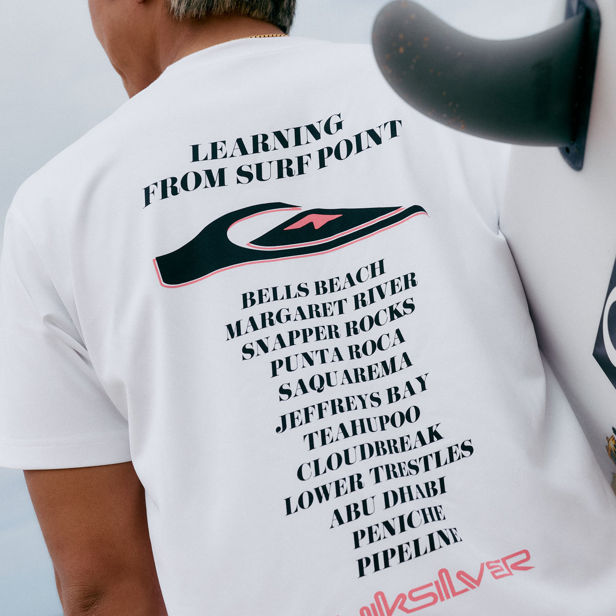 QUIKSILVER <超速乾x遮熱Tシャツ> ICON OF SURF 26 SS メンズ