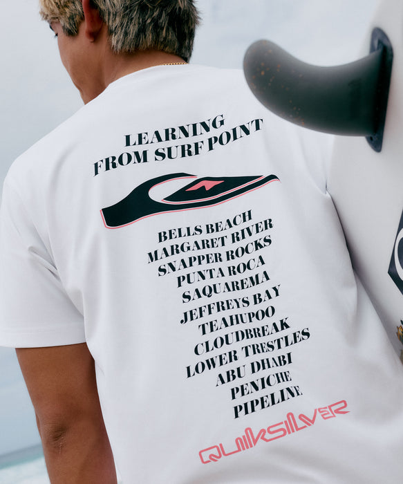 QUIKSILVER メンズ ICON OF SURF 26 SS 半袖Tシャツ 超速乾 UPF50+