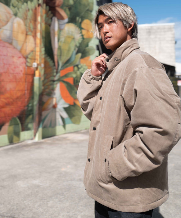 Quiksilver メンズ COLD WIND JACKET コーデュロイジャケット ルーズ