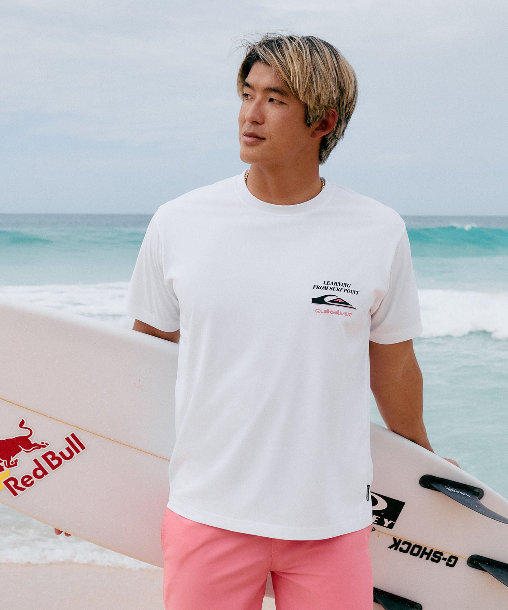 QUIKSILVER ICON OF SURF 26 SS メンズ半袖Tシャツ UPF50+ 4WAY