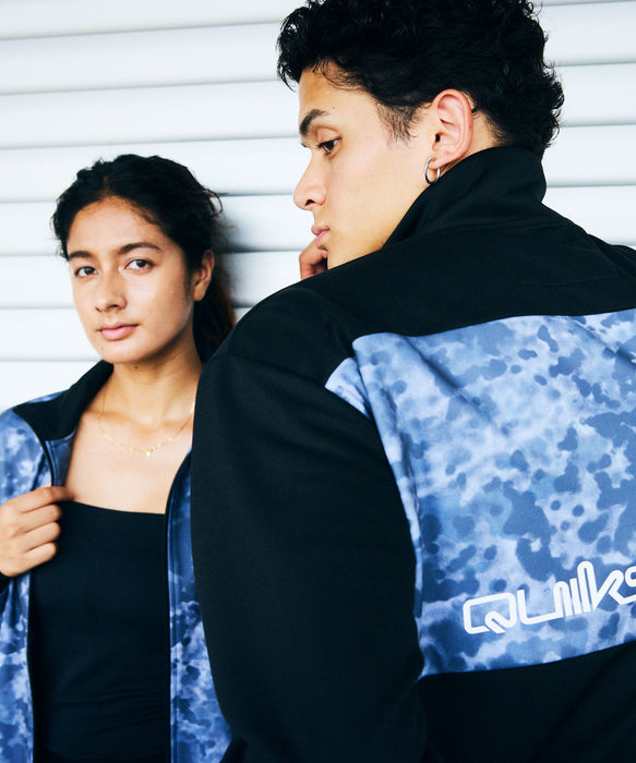 QUIKSILVER メンズ/ユニセックス QS WARM UP ZIP 26SP トラックジャケット ルーズフィット 【2026年春夏モデル】