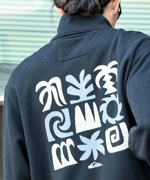 SUNDAY スウェットハーフzip ブラック Fサイズ 美品】ジャーナルスタンダードラックス SUNDAY ハーフジップ