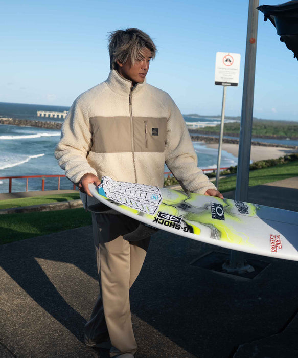 【OUTLET】Quiksilver メンズ BOA JACKET ボアジャケット アウター ルーズフィット 撥水