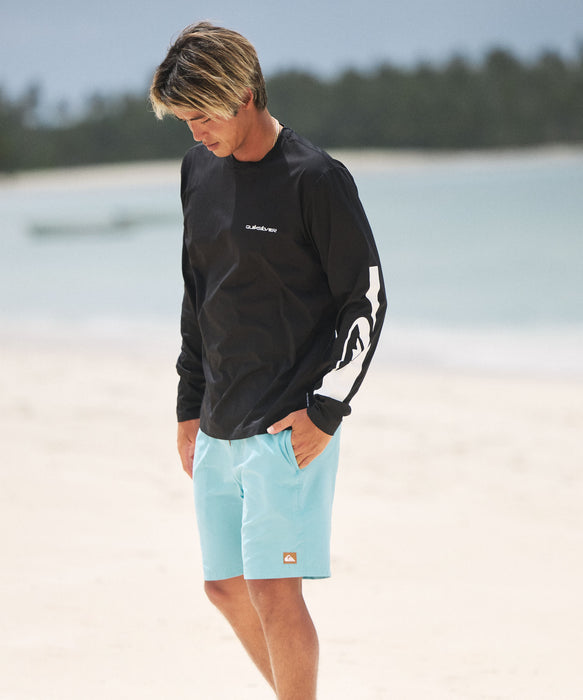 QUIKSILVER メンズ HOLMES LS 長袖サーフTシャツ 速乾 【2026年春夏