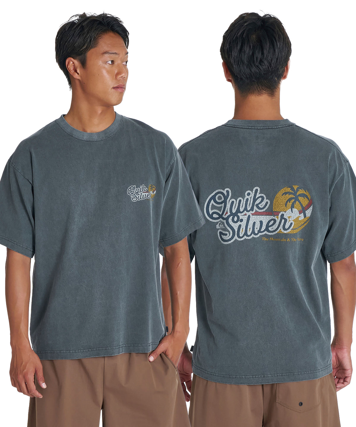 QUIKSILVER メンズ IVG SURF ST 半袖Tシャツ ルーズフィット【2026年夏