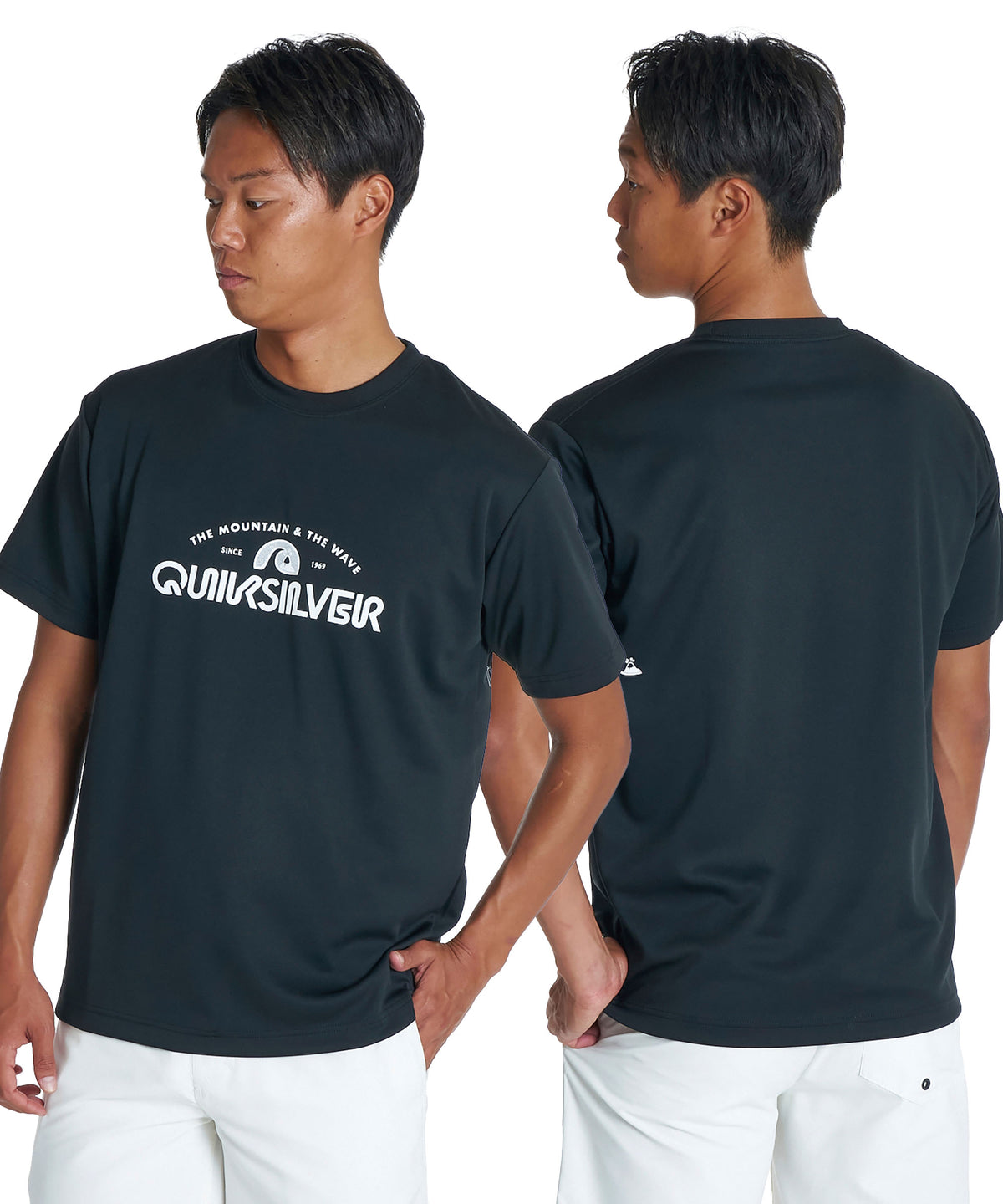 QUIKSILVER メンズ EV CORPO CLASSIC SS 半袖Tシャツ 速乾 UPF50+