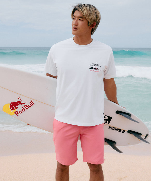 QUIKSILVER メンズ MW BACK LOGO BEACHSHORT 20NB ボードショーツ フィットタイ 20インチ 速乾 ノンストレッチ インナーショーツなしタイプ【2026年夏モデル】