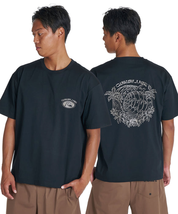 QUIKSILVER メンズ INSIDE SECTION ST 半袖Tシャツ 速乾 UPF50+ ストレッチ<NATURE TECH>【2026年夏モデル】
