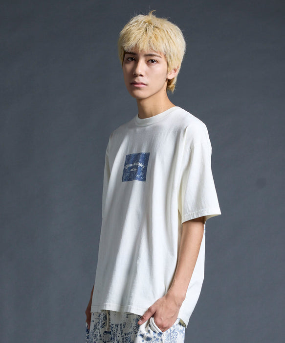 QUIKSILVER メンズ/ユニセックス MERCURY PAISLEY BOX ST 半袖Tシャツ ペイズリー柄<MERCURY COLLECTION>【2026年夏モデル】