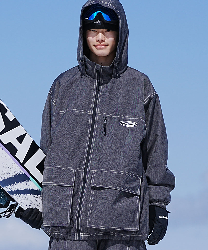 QUIKSILVER メンズ/ユニセックス QUIK JEAN JK スノージャケット