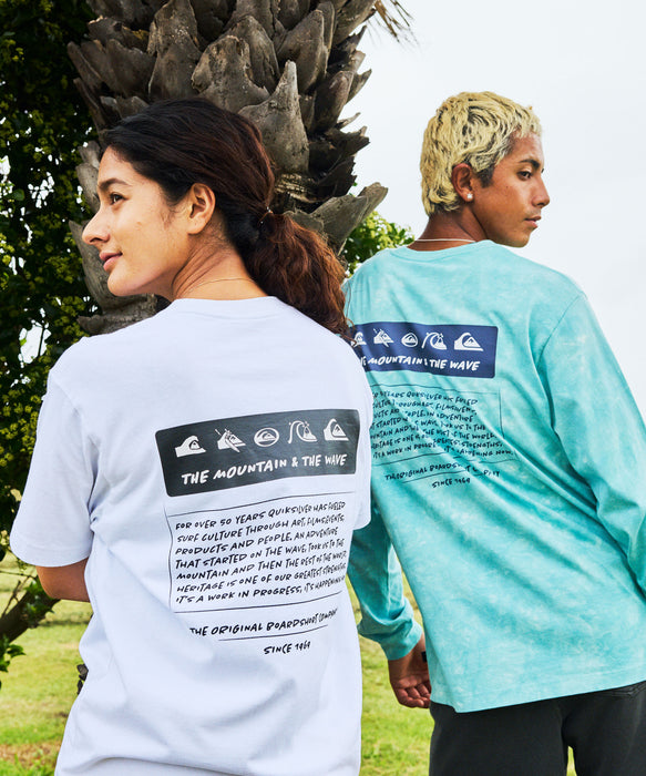 QUIKSILVER メンズ/ユニセックス BW HISTORY FRAME LT 長袖Tシャツ ロンT レギュラーフィット【2026年春夏モデル】