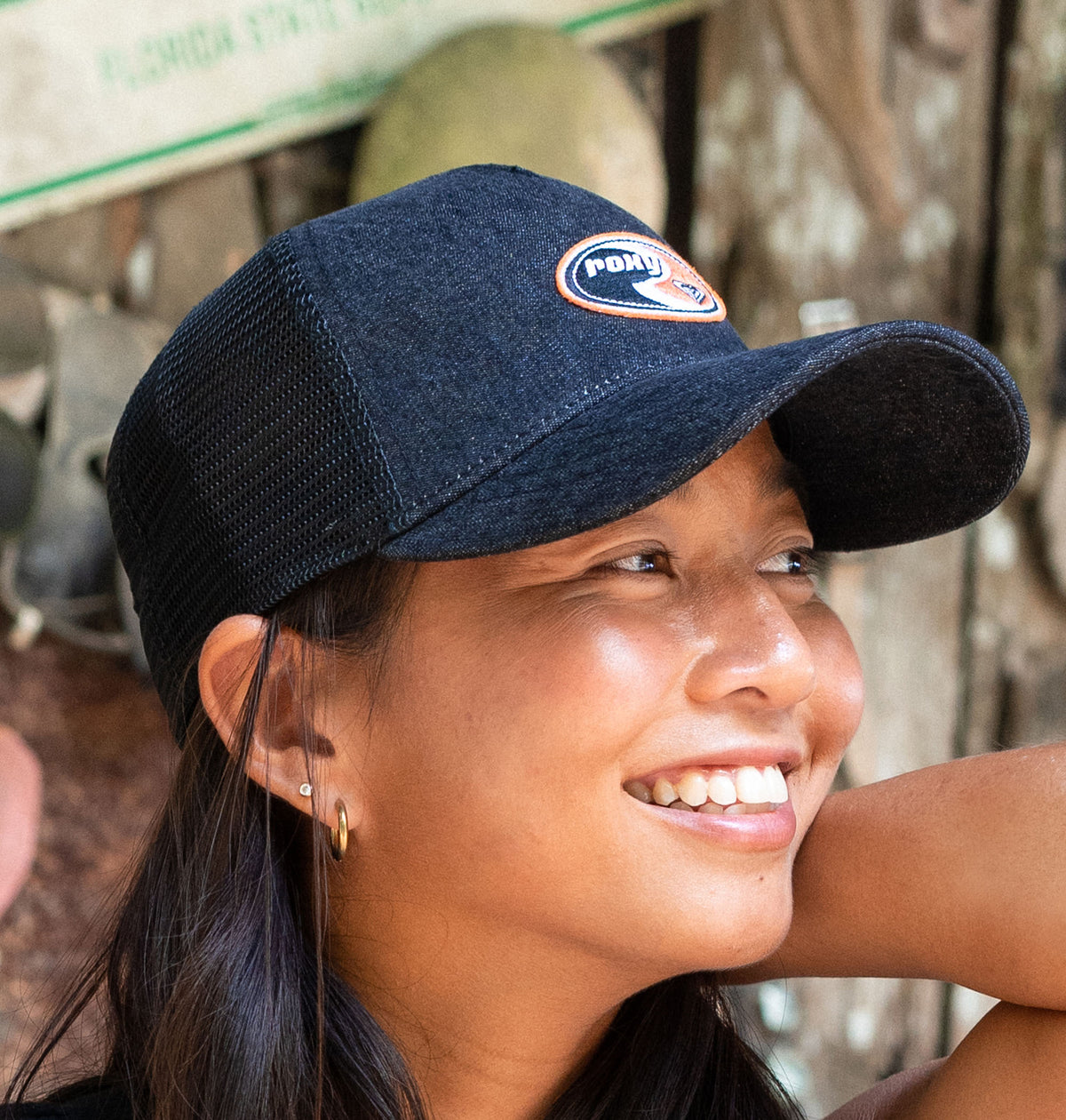 encinitas SURFBOARDS キャップ。 Encinitas-Water-Hat-Mid-Grey-