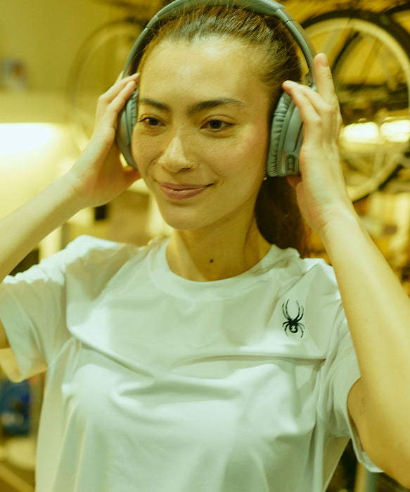 SPYDER メンズ ROUND NECK SHORT T-SHIRTS 半袖Tシャツ 吸湿速乾 4WAYストレッチ【2026年春夏モデル】