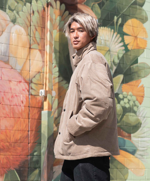 Quiksilver メンズ COLD WIND JACKET コーデュロイジャケット ルーズ