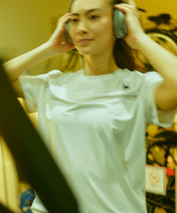 SPYDER メンズ ROUND NECK SHORT T-SHIRTS 半袖Tシャツ 吸湿速乾 4WAYストレッチ【2026年春夏モデル】