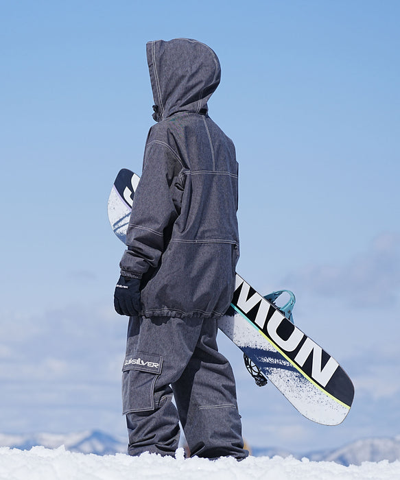 QUIKSILVER メンズ QUIK JEAN PT スノーパンツ <SURF THE MOUNTAIN>【25-26SNOWモデル】