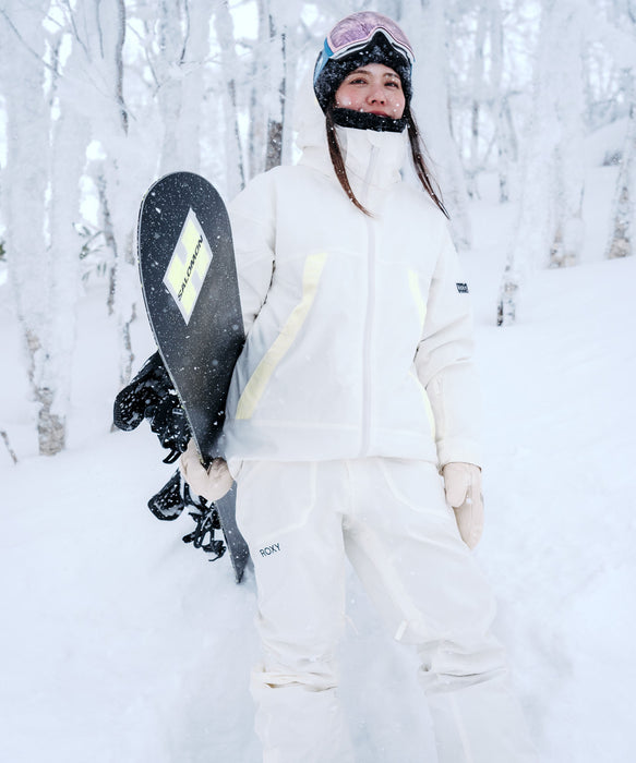 ROXY ウィメンズ ROXY SLOPE JK スノージャケット リラックスフィット ドロップショルダー【25-26SNOWモデル】