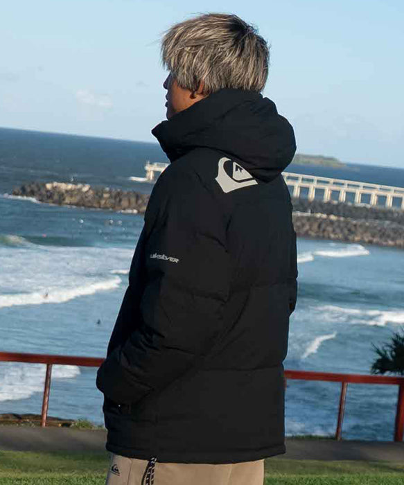 【OUTLET】Quiksilver メンズ STRONG WIND DOWN JACKET ダウンジャケット ルーズフィット ダウン70%