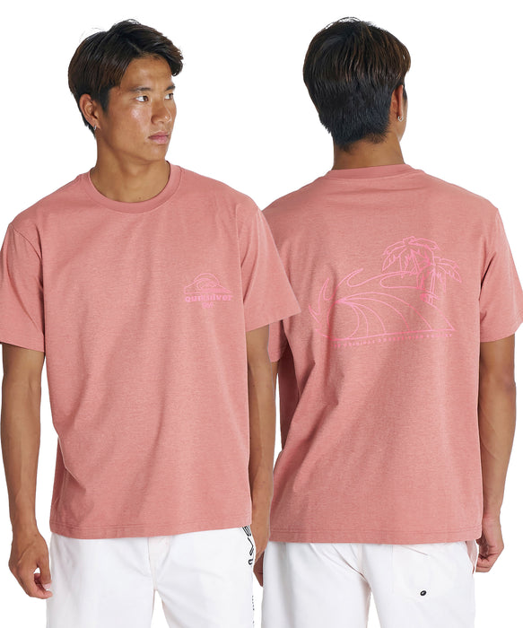 QUIKSILVER メンズ NATURE NOMAD SS 半袖Tシャツ 速乾 UPF50+ ストレッチ【2026年夏モデル】