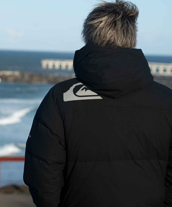 【OUTLET】Quiksilver メンズ STRONG WIND DOWN JACKET ダウンジャケット ルーズフィット ダウン70%