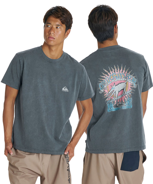 QUIKSILVER メンズ ANIMAL SURFER ST 半袖Tシャツ レギュラーフィット【2026年夏モデル】