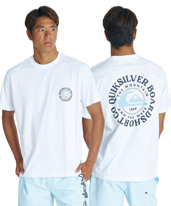 QUIKSILVER メンズ TOO FINE FB SS 半袖Tシャツ 速乾 UPF50+ ストレッチ【2026年夏モデル】
