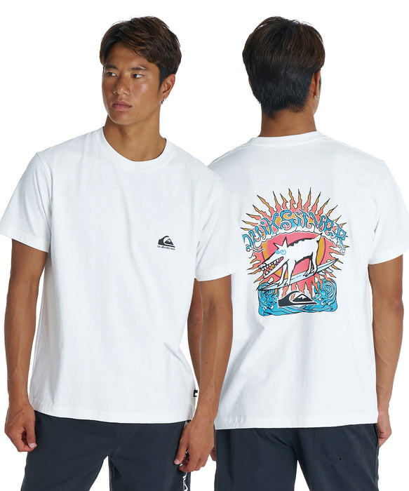 QUIKSILVER メンズ ANIMAL SURFER ST 半袖Tシャツ レギュラーフィット【2026年夏モデル】
