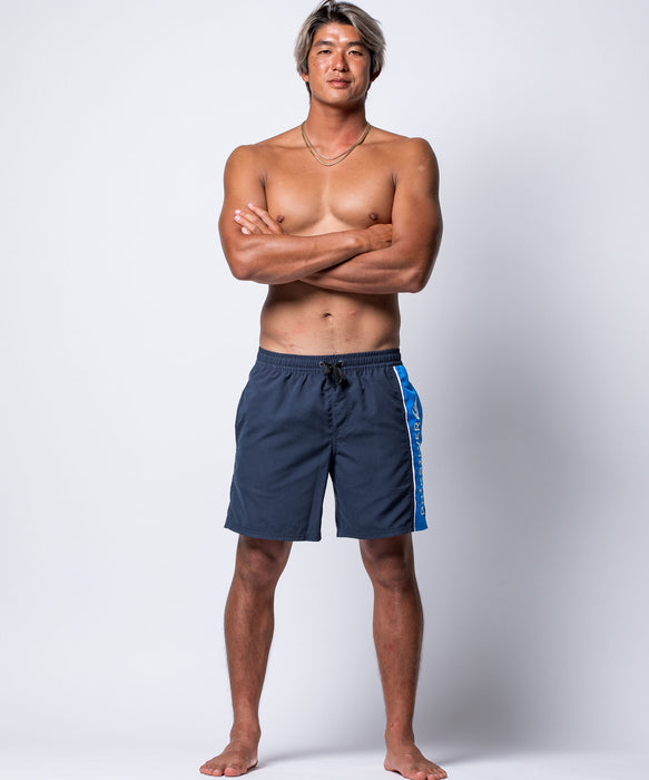 QUIKSILVER メンズ EVERYDAY CLICKER VOLLEY 17 ジャムボードショーツ 17インチ インナーショーツ付き (ウエストゴムタイプ) ノンストレッチ・撥水加工 【2026年春夏モデル】